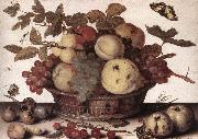 AST, Balthasar van der Basket of Fruits vvvv Norge oil painting reproduction